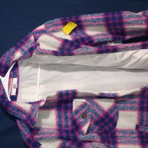 Madden NYC coat , flannel so soft size small ladies